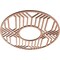 Ekena Millwork Empire Wood Fretwork Pierced Ceiling Medallion, Cherry, 16"OD x 5 7/8"ID x 1/4"T CMWP16X16X0250EPCH - alternate 3